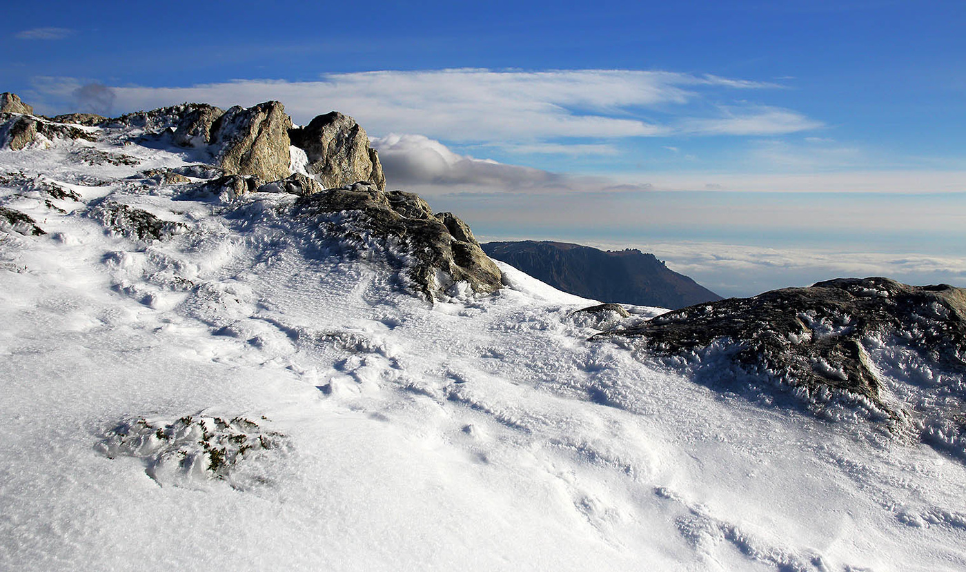 Февраль на верхнем плато Чатыр-Дага