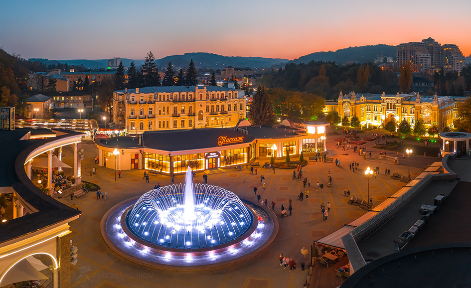 Ночной Кисловодск