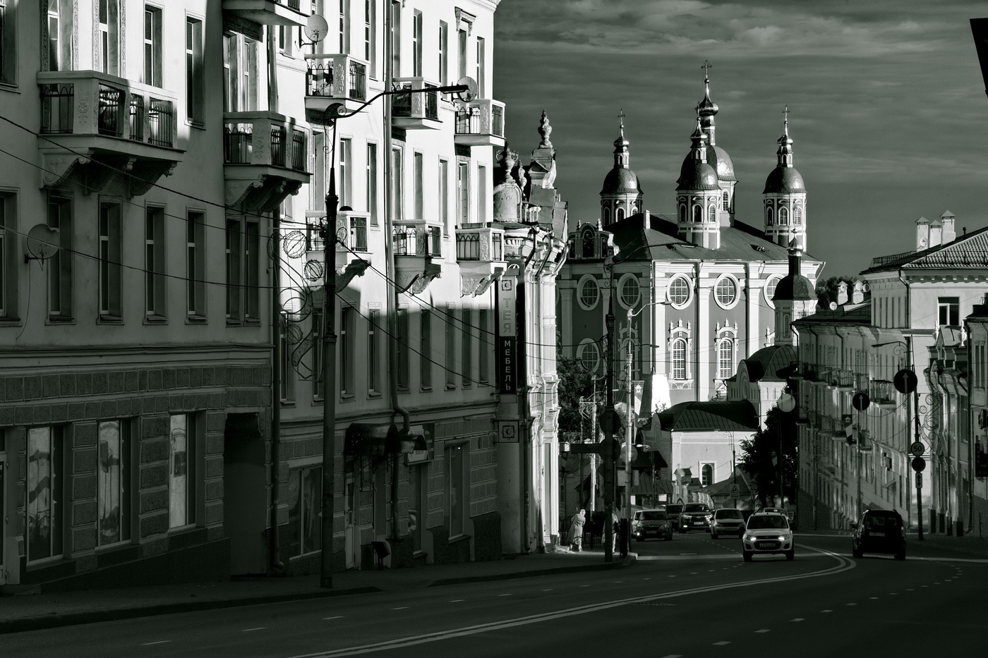 Утренний свет.