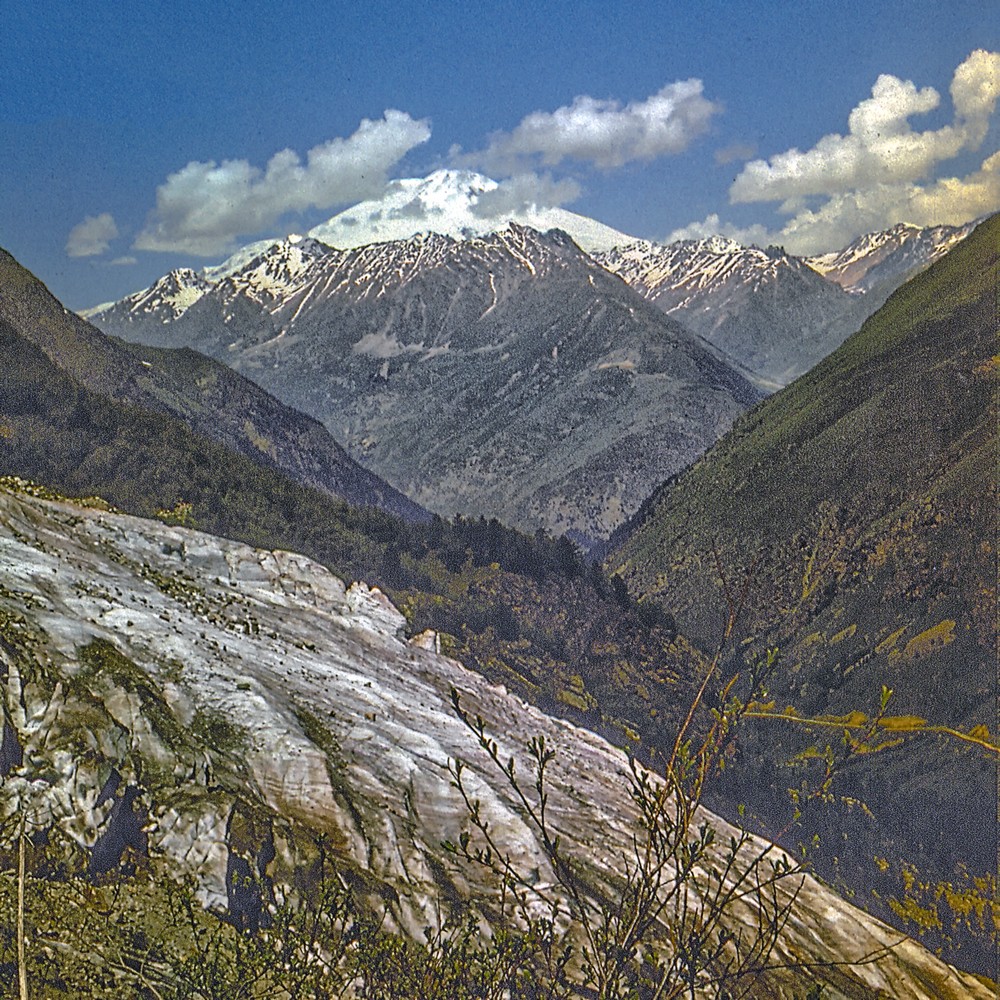 Вид на Эльбрус