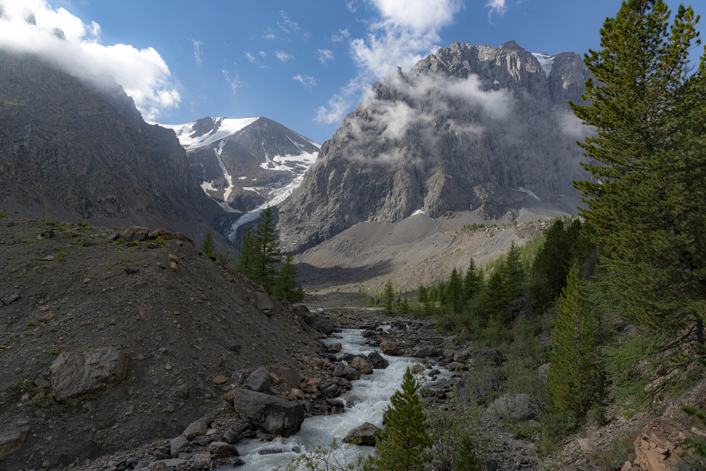 Верховья реки Актру