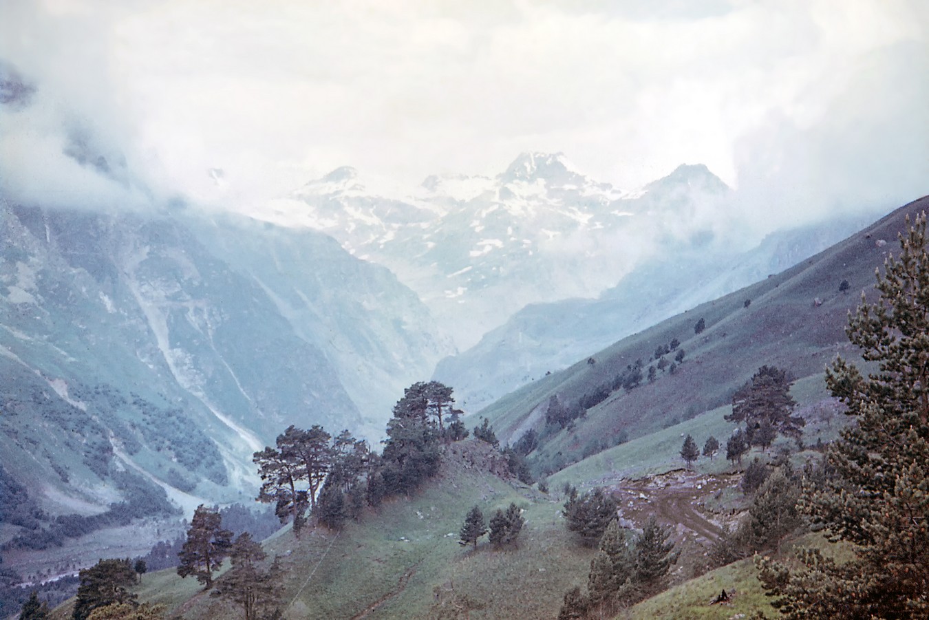 Непогода в горах...