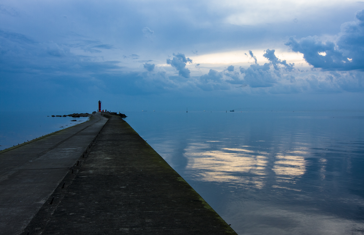 До маяка на байке