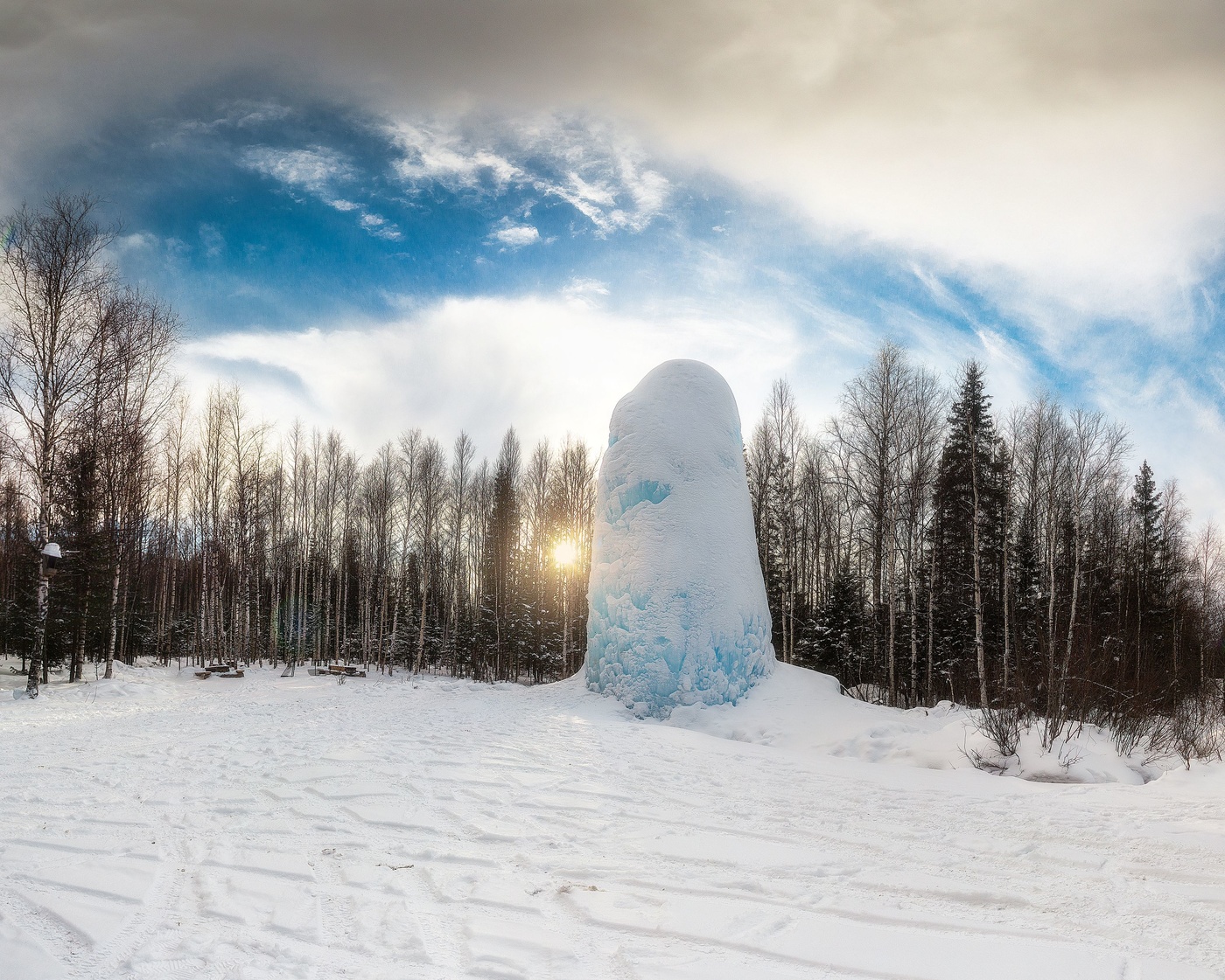 Ледяной фонтан