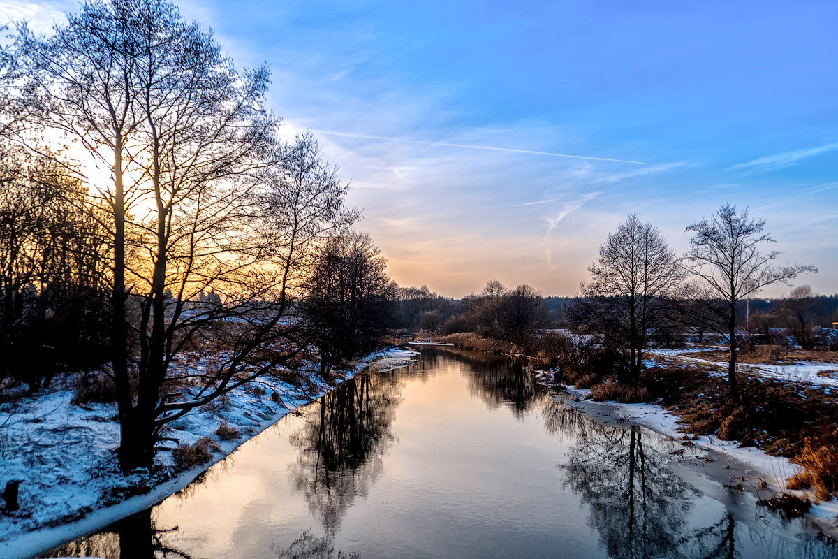 Февральский закат