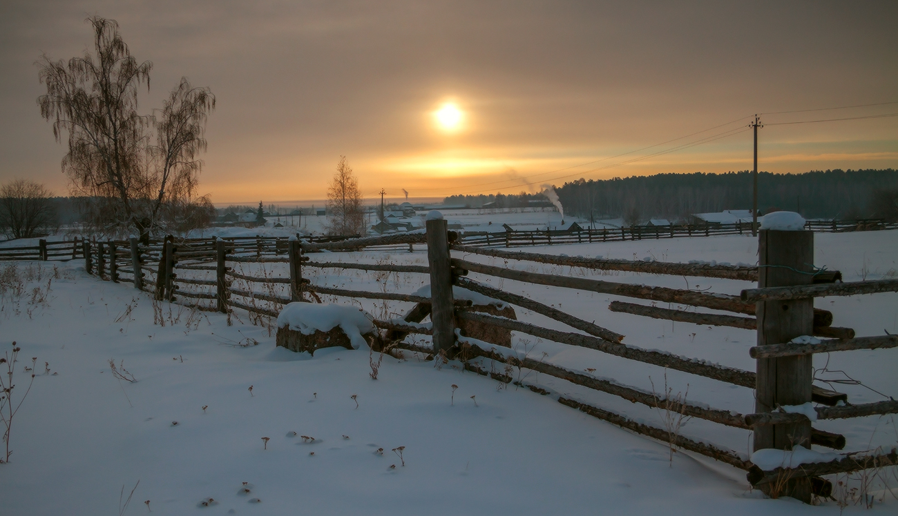 За околицей