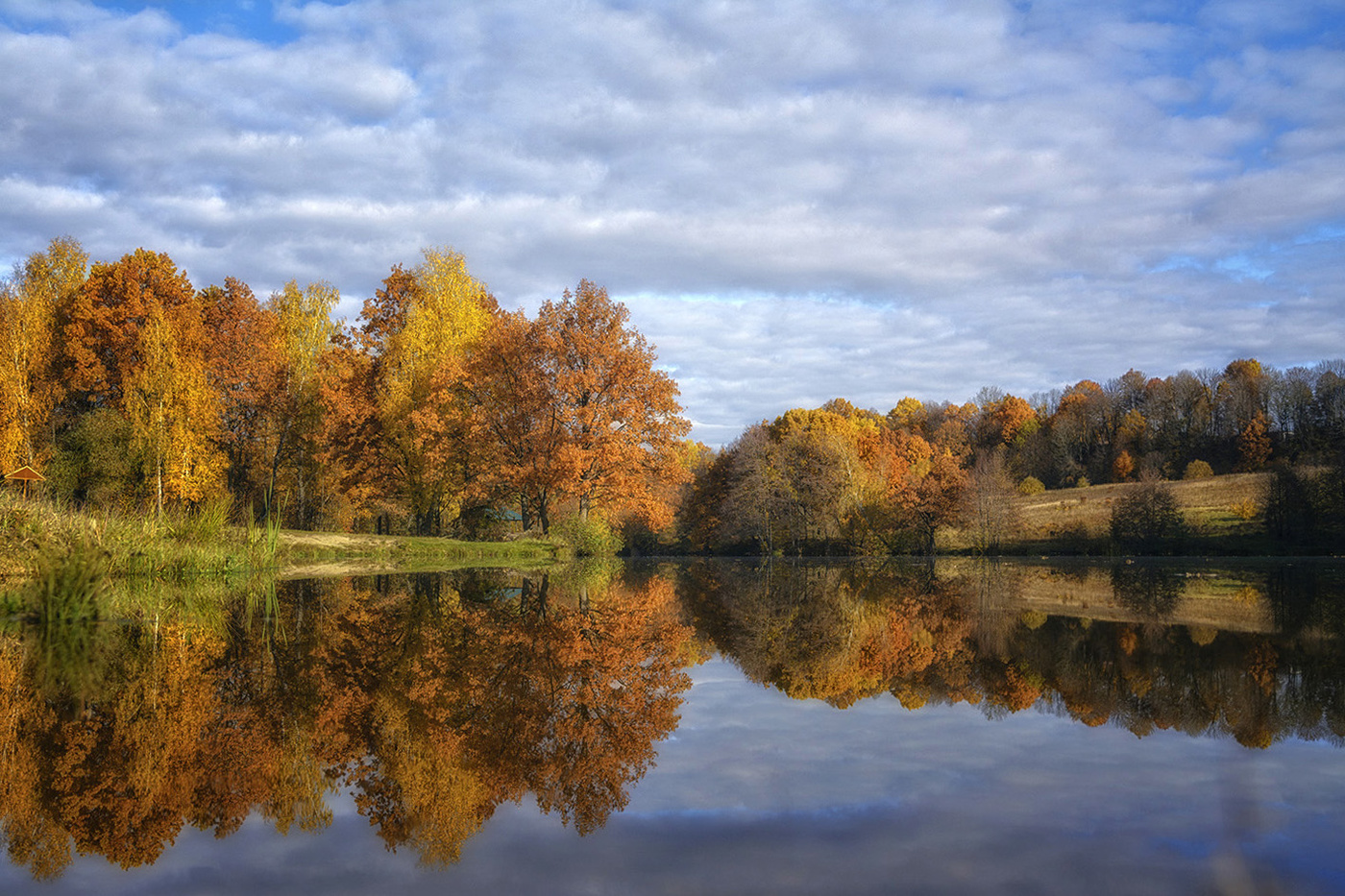 Осенняя тишина.