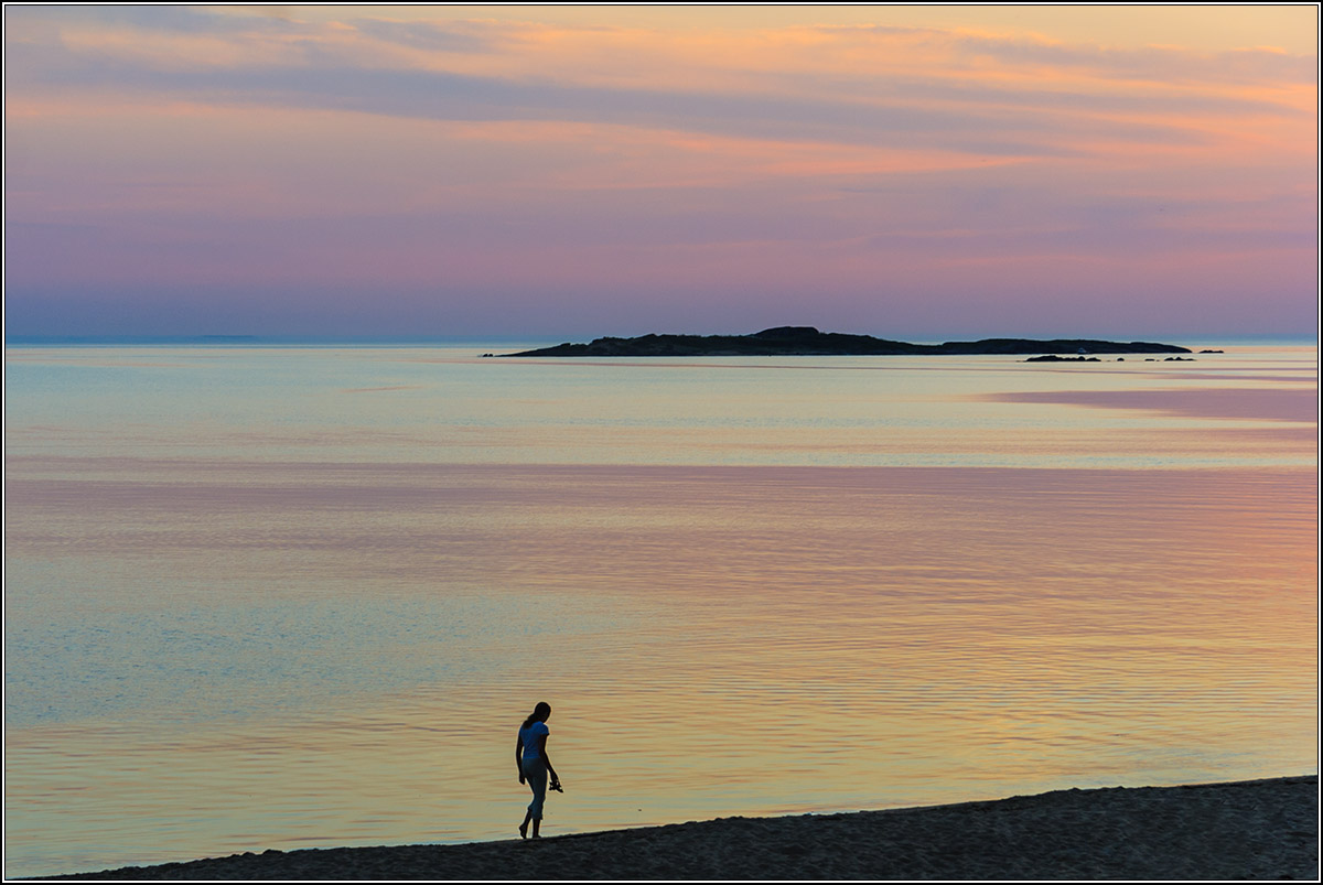 Белая ночь на Белом море.
