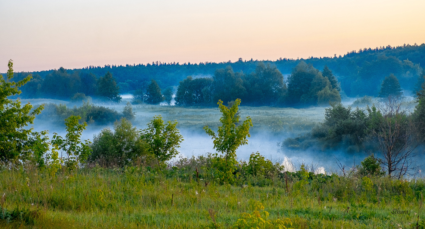 Утренний пейзаж.