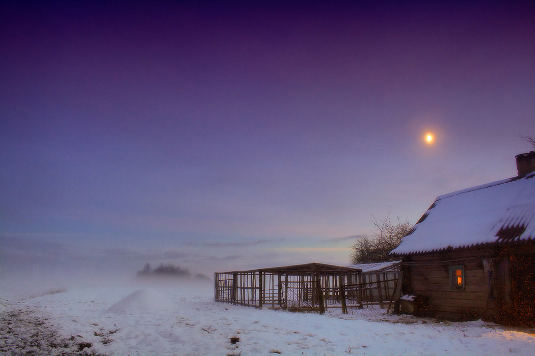 про снег в ноябре по дороге в баню