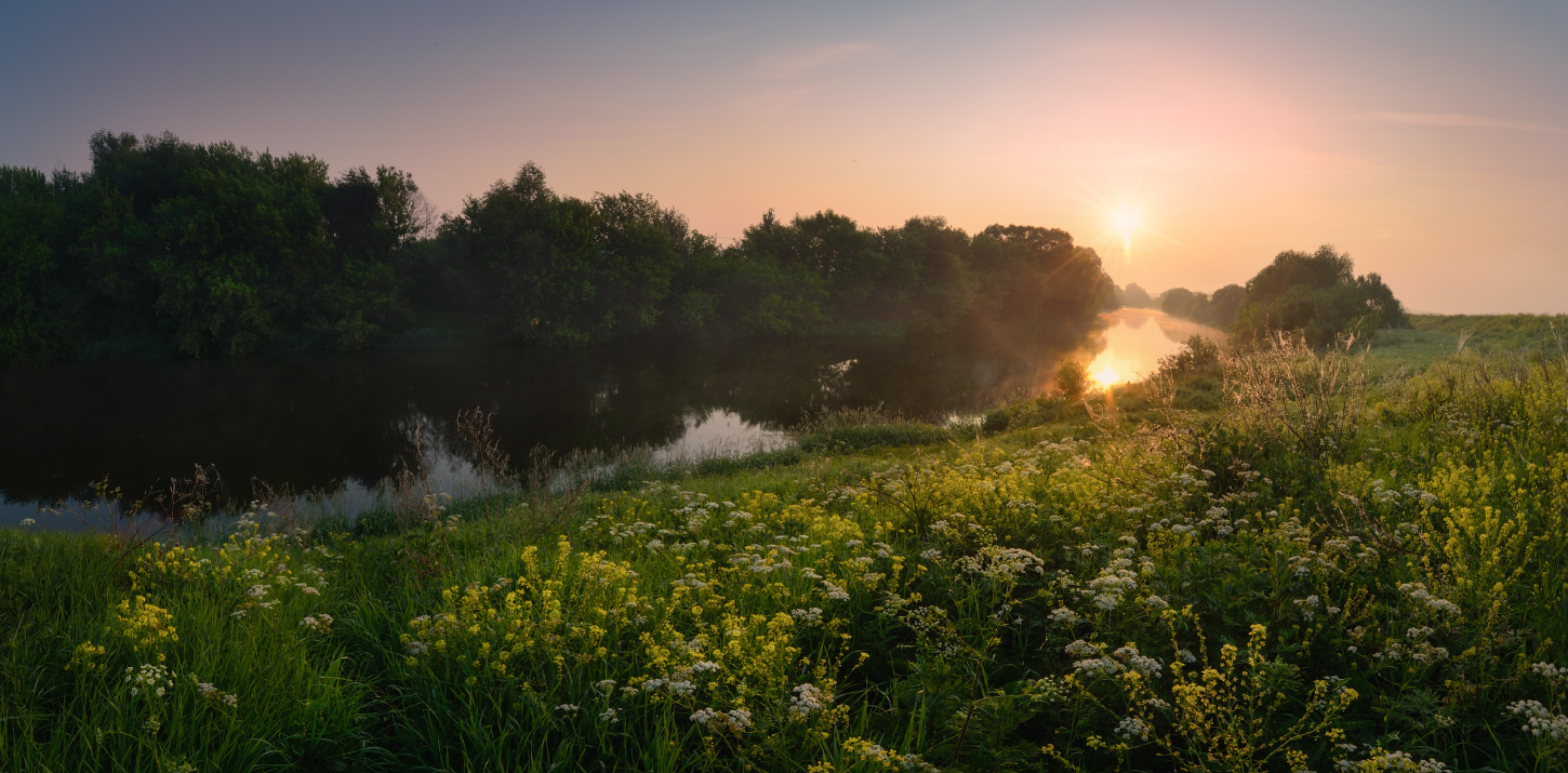 Летним утром на Упе
