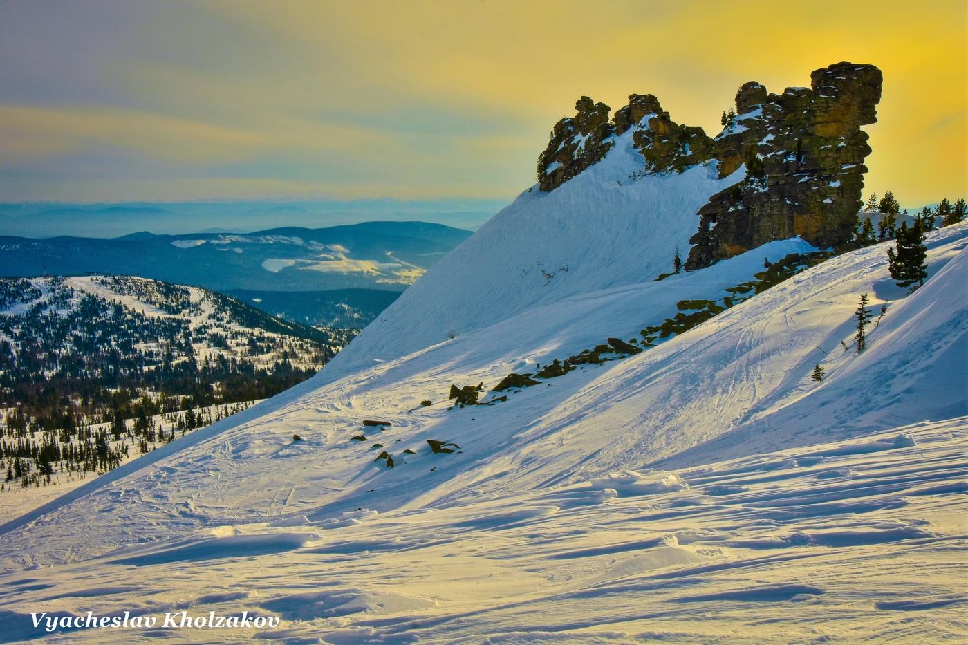 Шерегеш Горная Шория в феврале