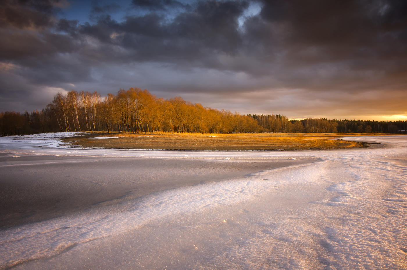 Озерненский закат