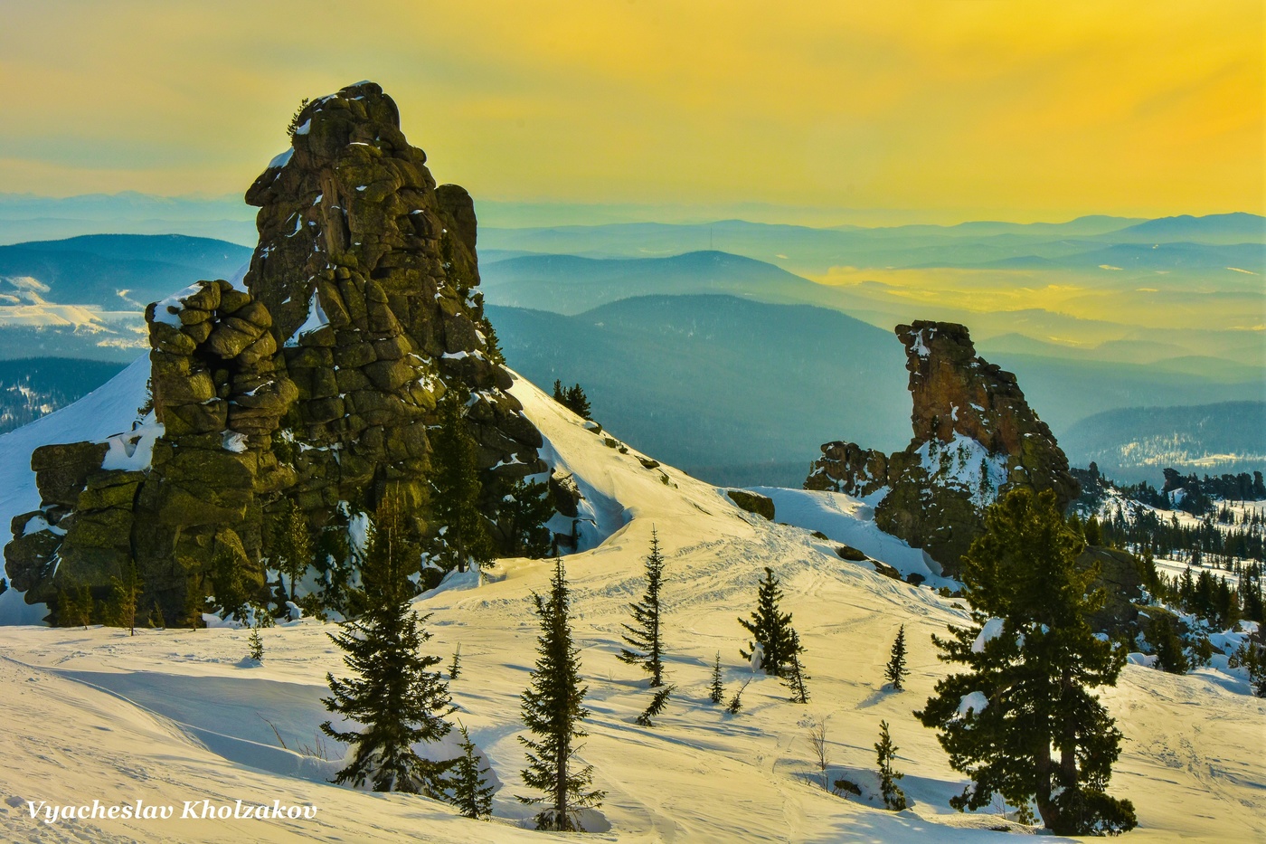 Горная Шория в феврале