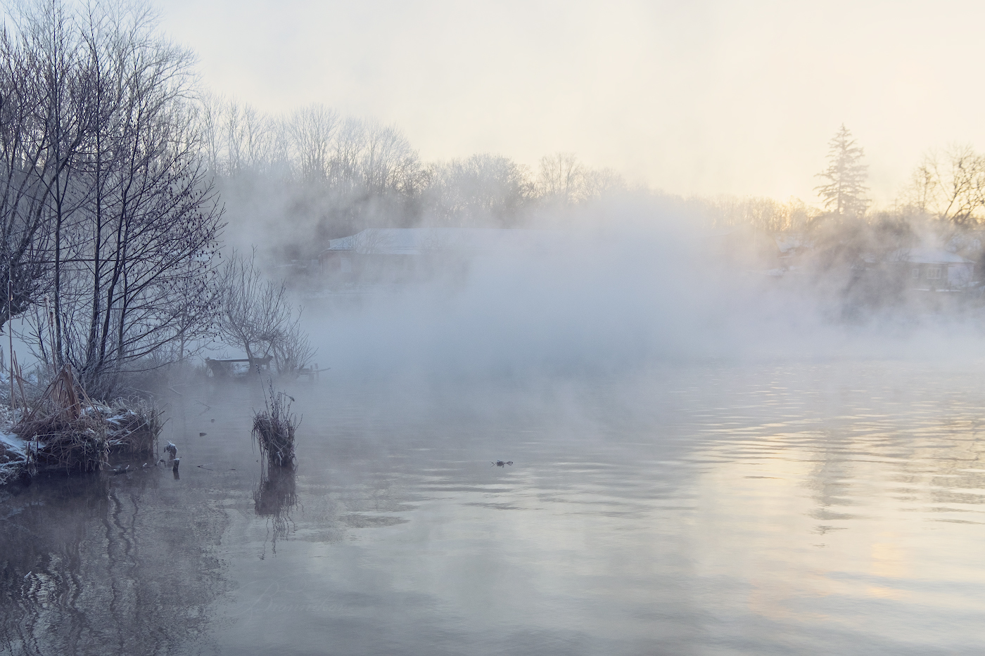 Единственный мороз уходящего февраля