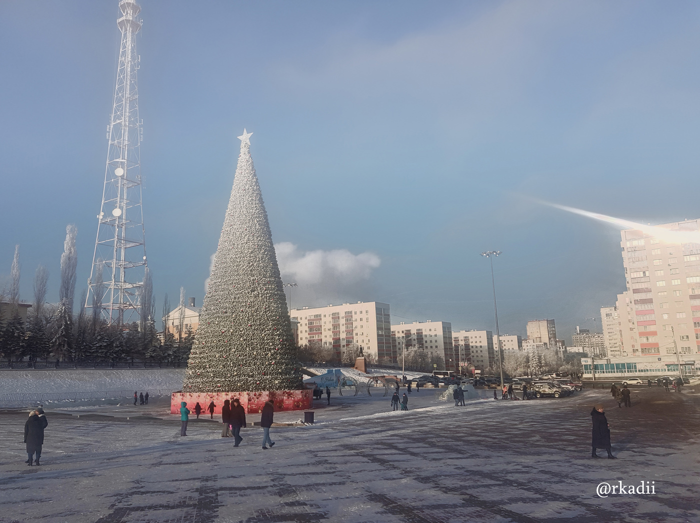 Однако, морозец сегодня!