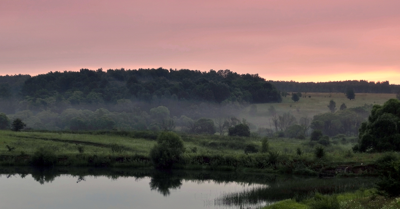 Рассвет перед восходом солнца
