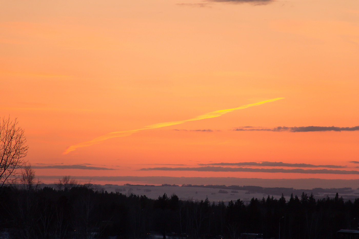 Весенний закат