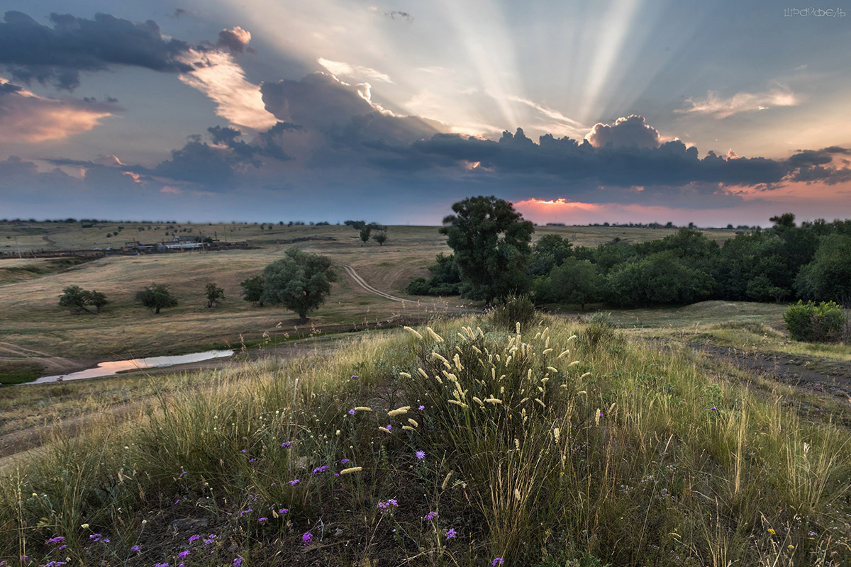 Вечер в Кириковой балке