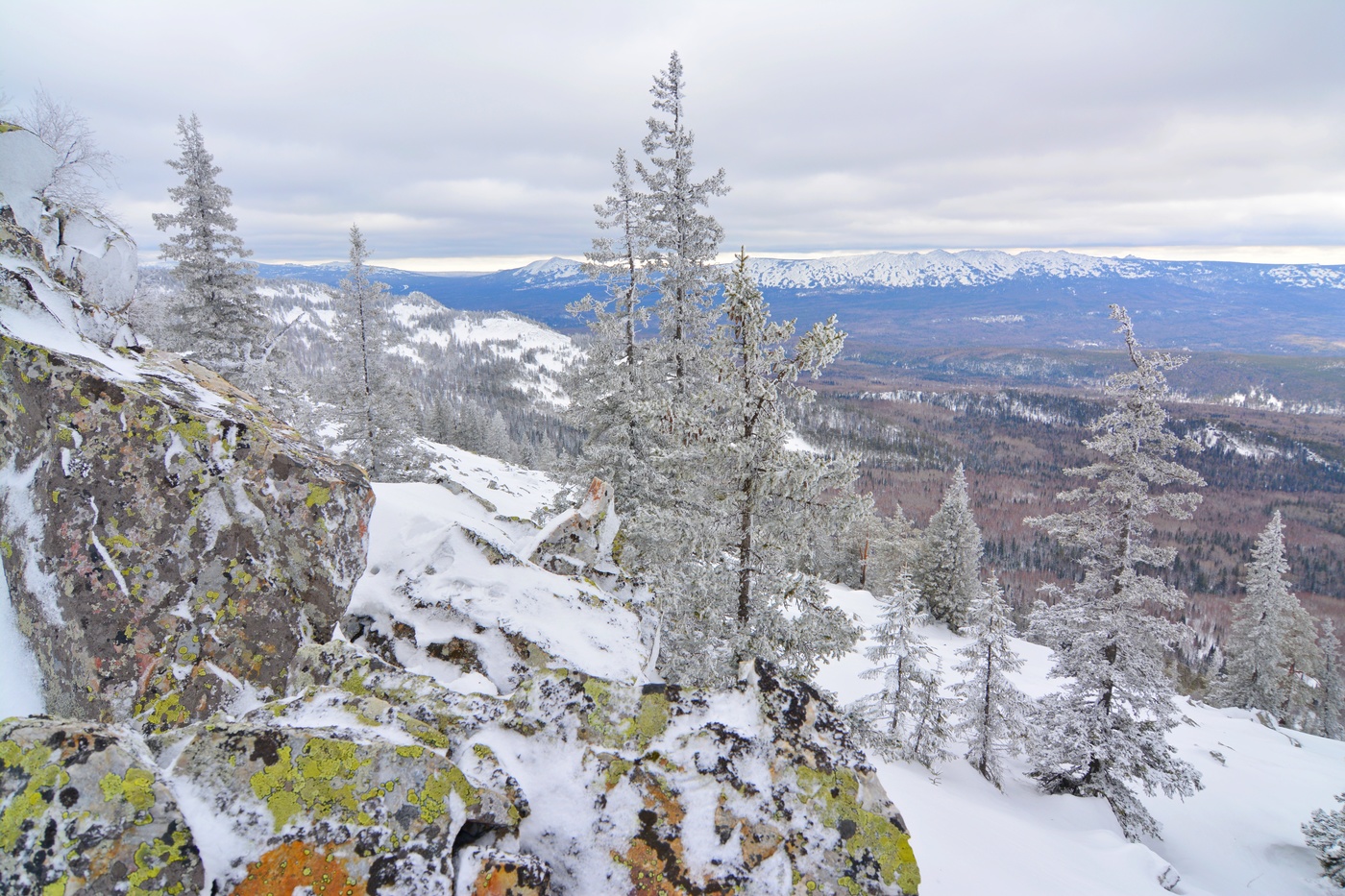 В горах Южного Урала.