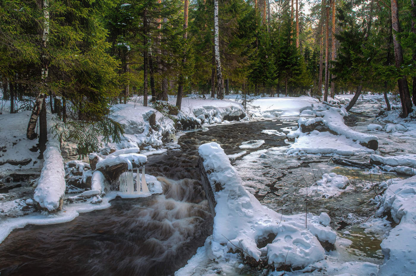 Весенняя речка