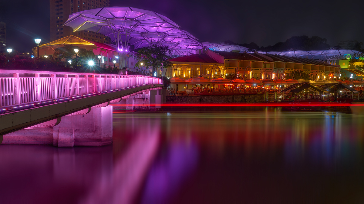 Вечерние прогулки по Сингапуру