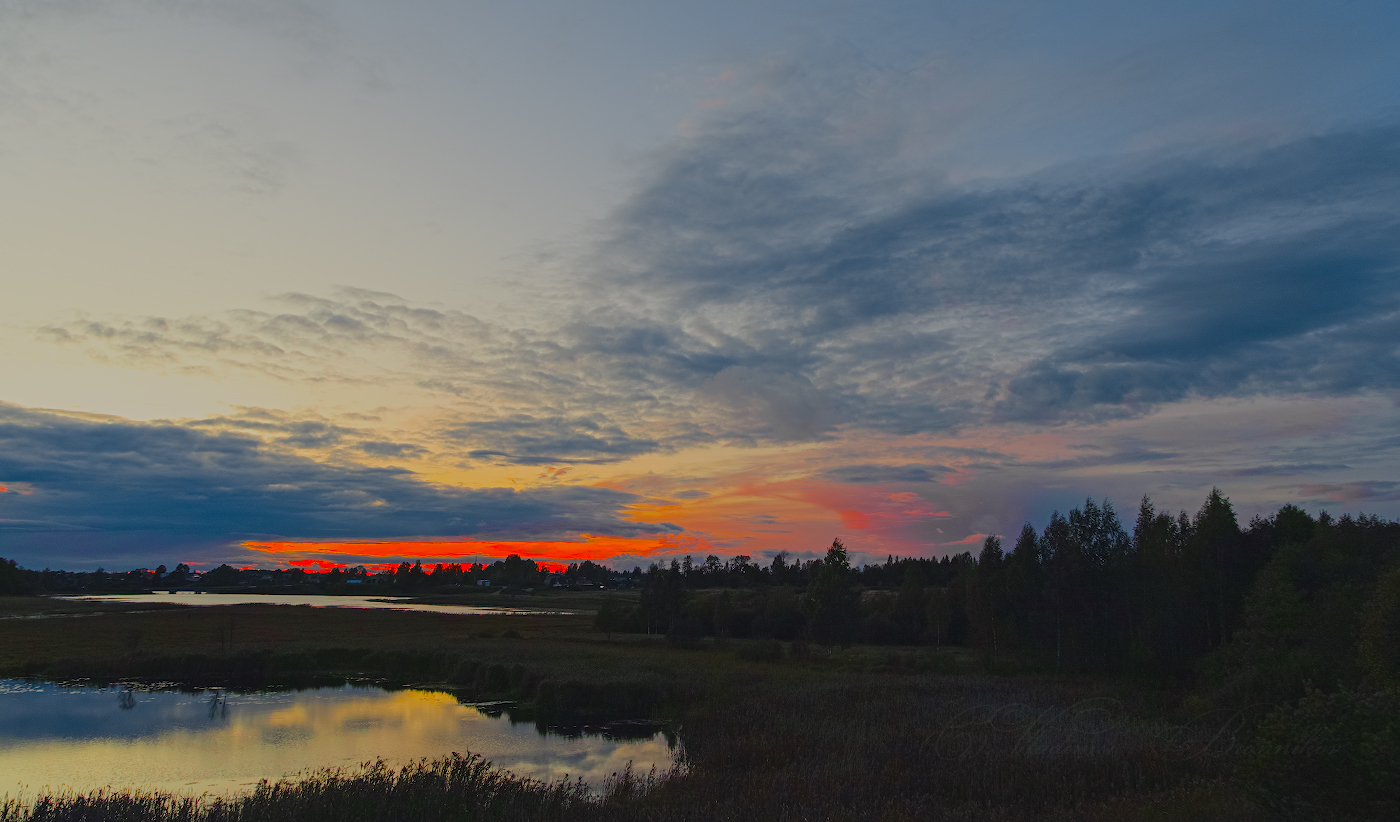 Вечерний этюд