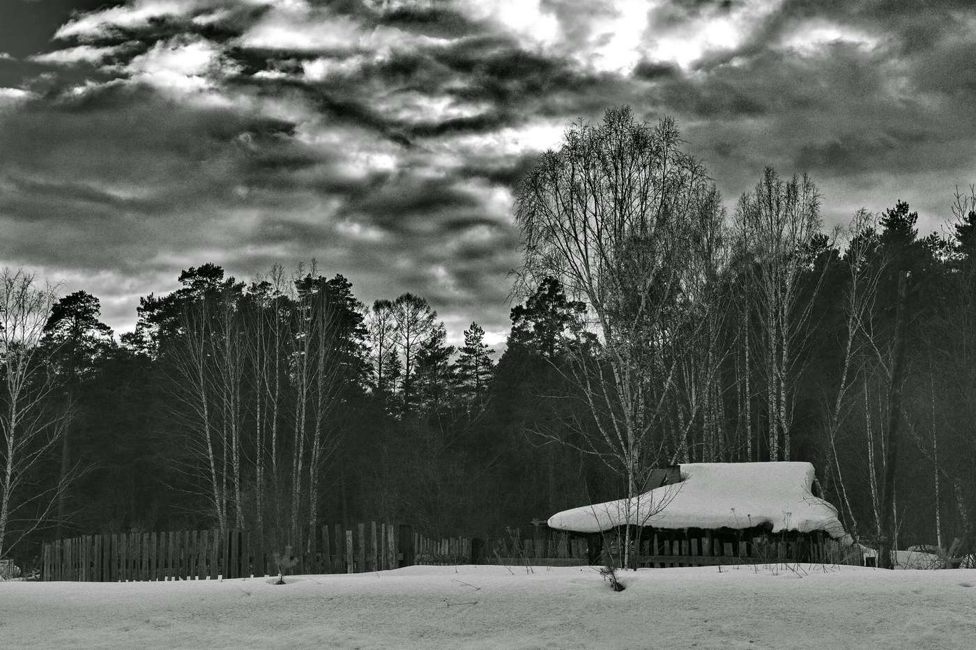 Мартовский вечер.