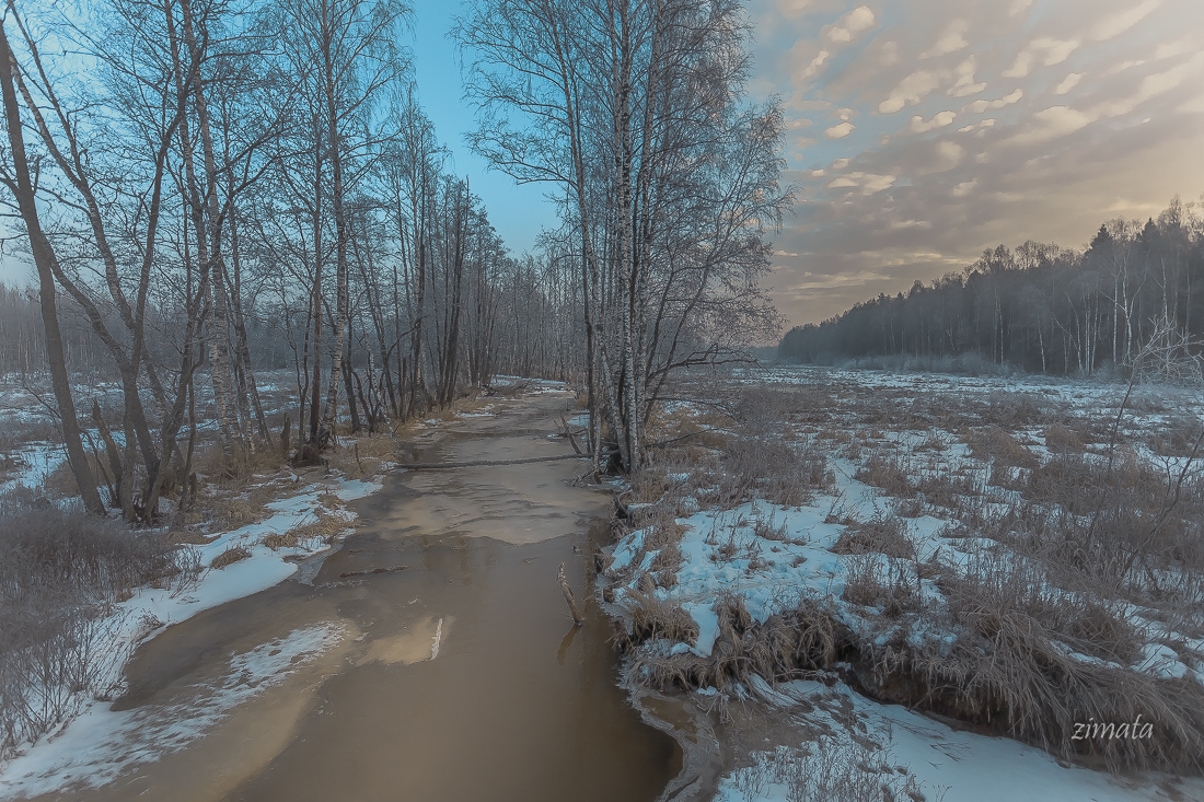река Б. Дубна весной