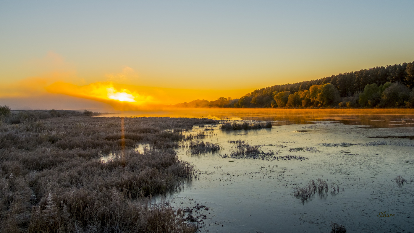 Осенние заморозки.