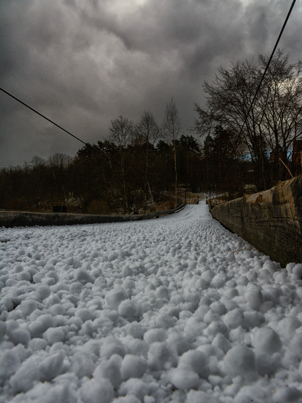 Белые осадки...