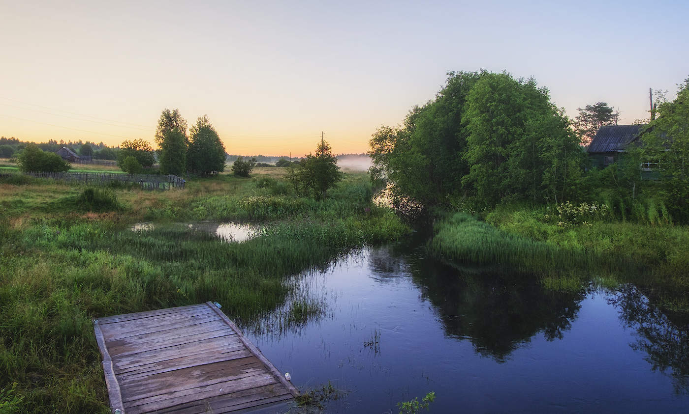 У тихой протоки