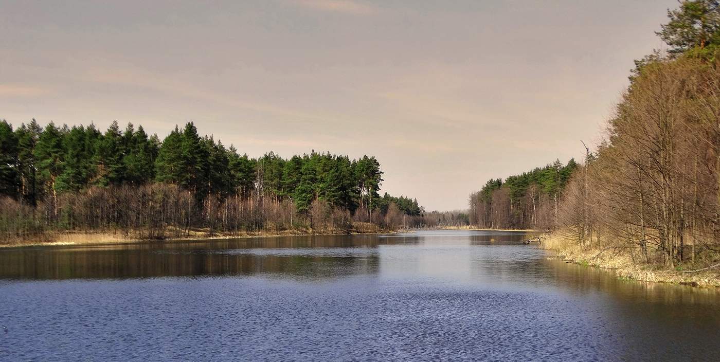 В апреле на озере