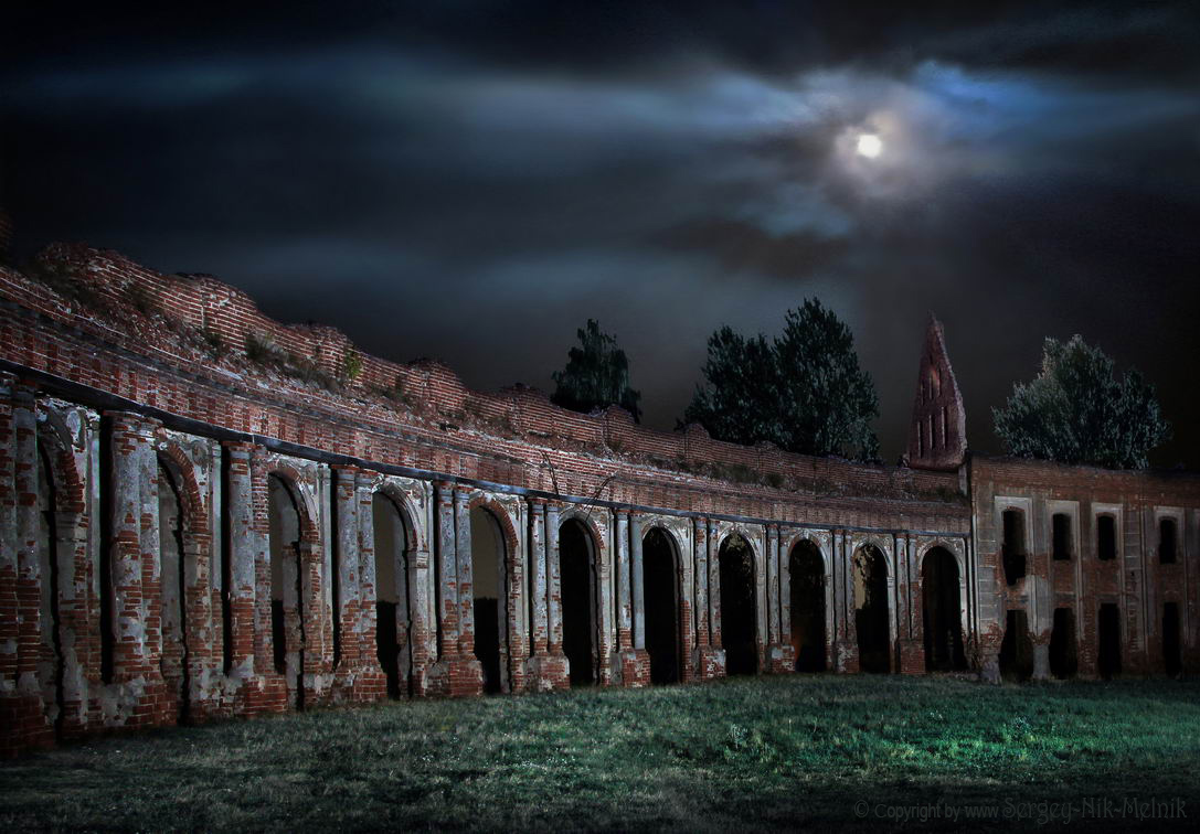 Лунная ночь на хуторе близ Шайтанки