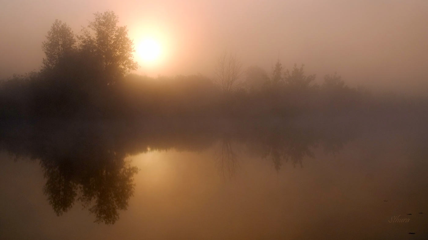 Рассветная тишина.