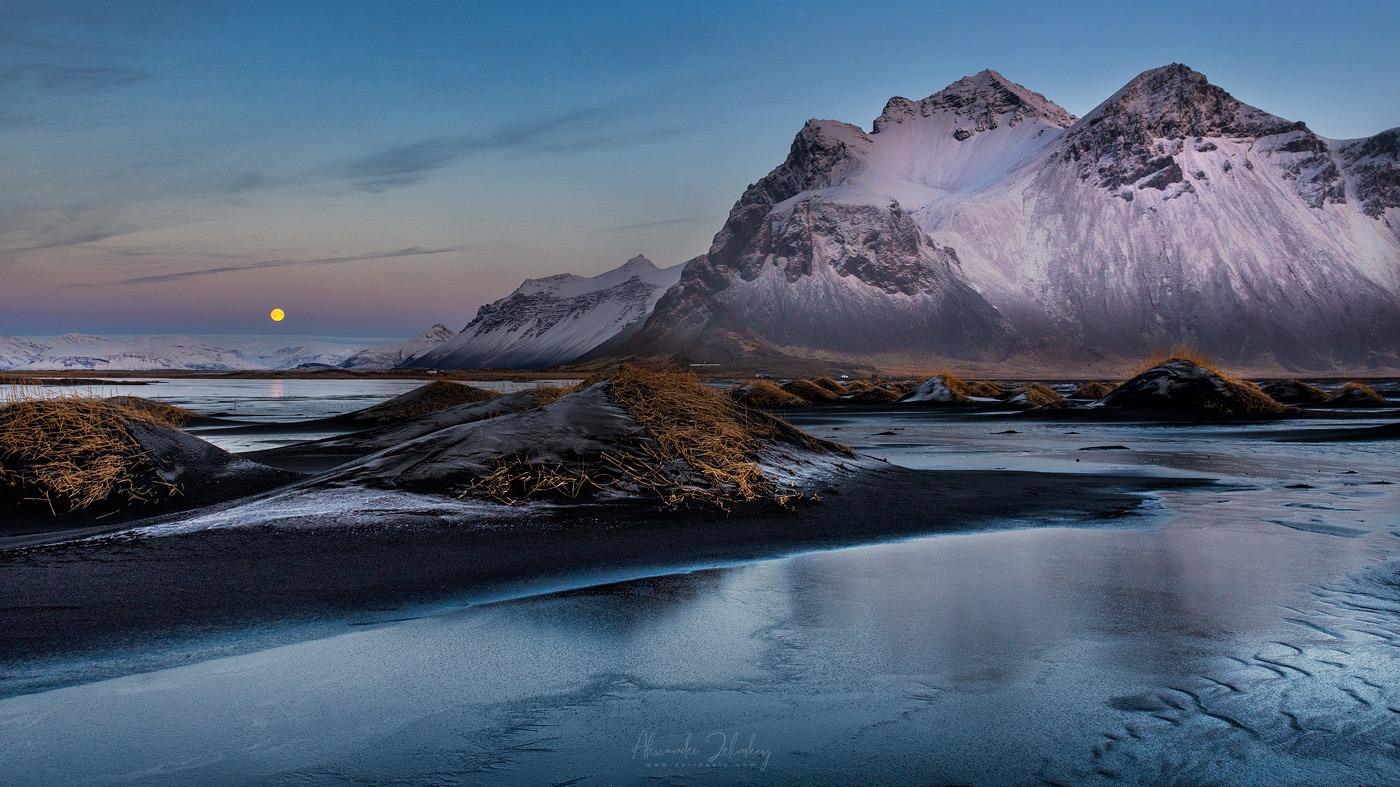 Вестрахорн в первом свете