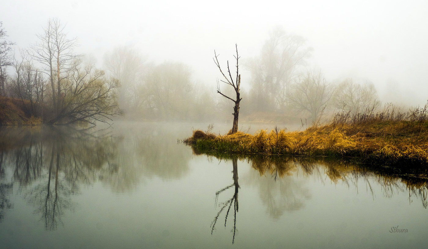 Весна на озере Омут.