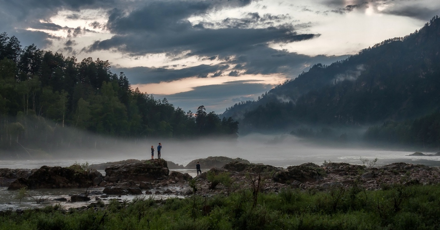 После дождя.