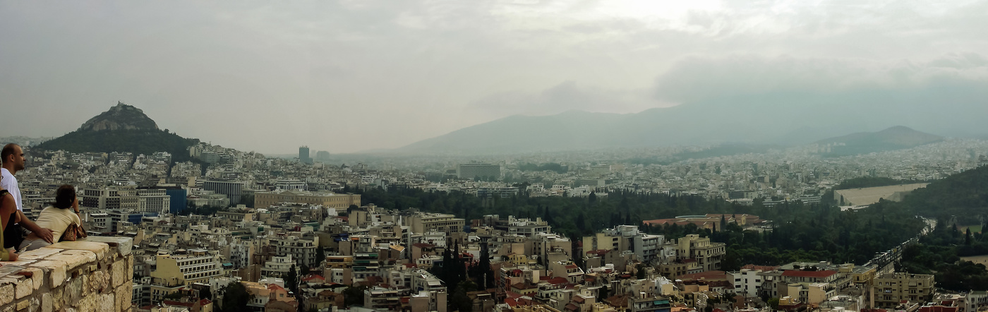 Афины в тумане