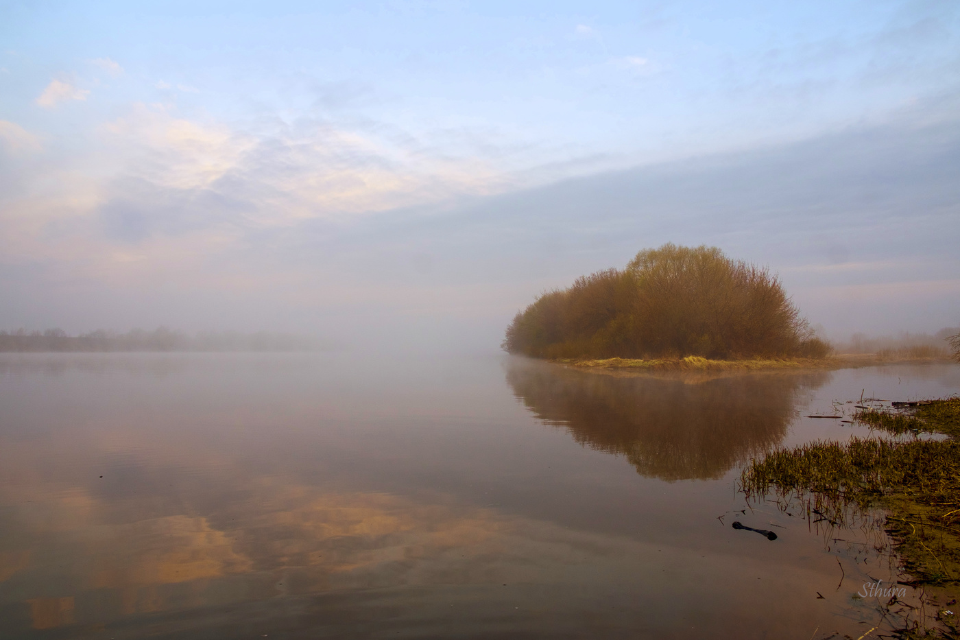 Ока весенняя.