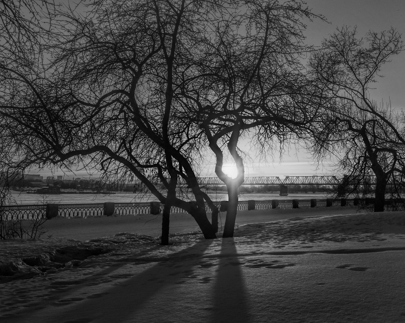 графика заката