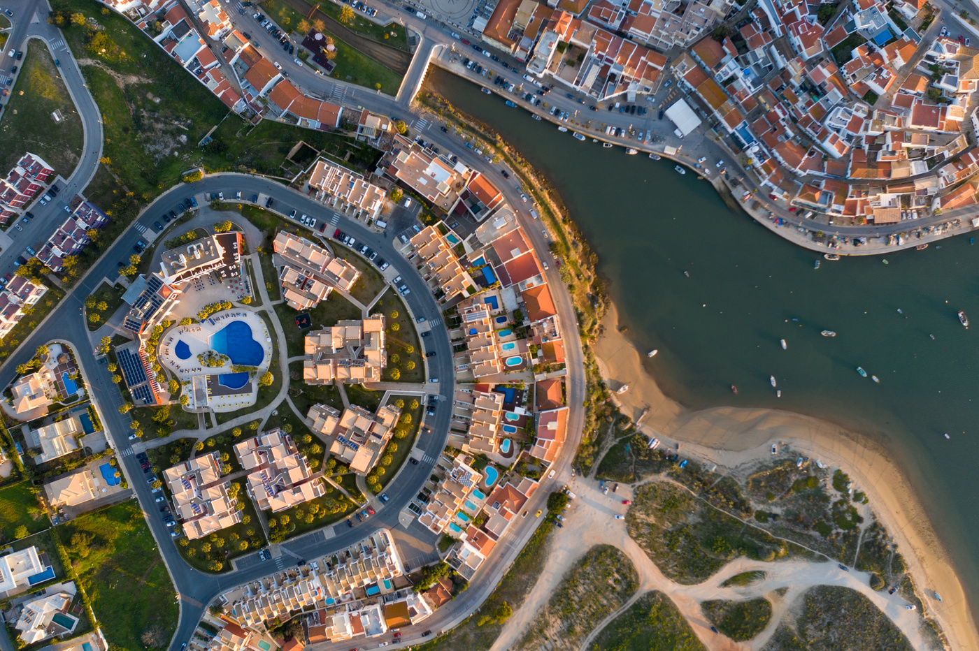 Портиман с воздуха