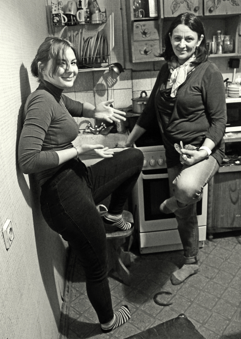 Пришли, да и посуду помыли...