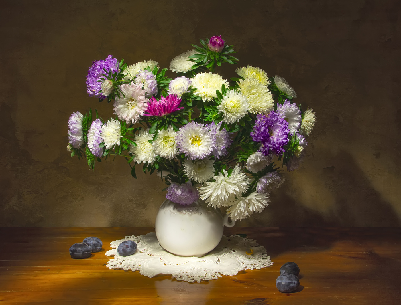 Со сливами....