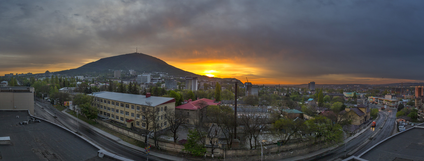 Рассвет над Пятигорском