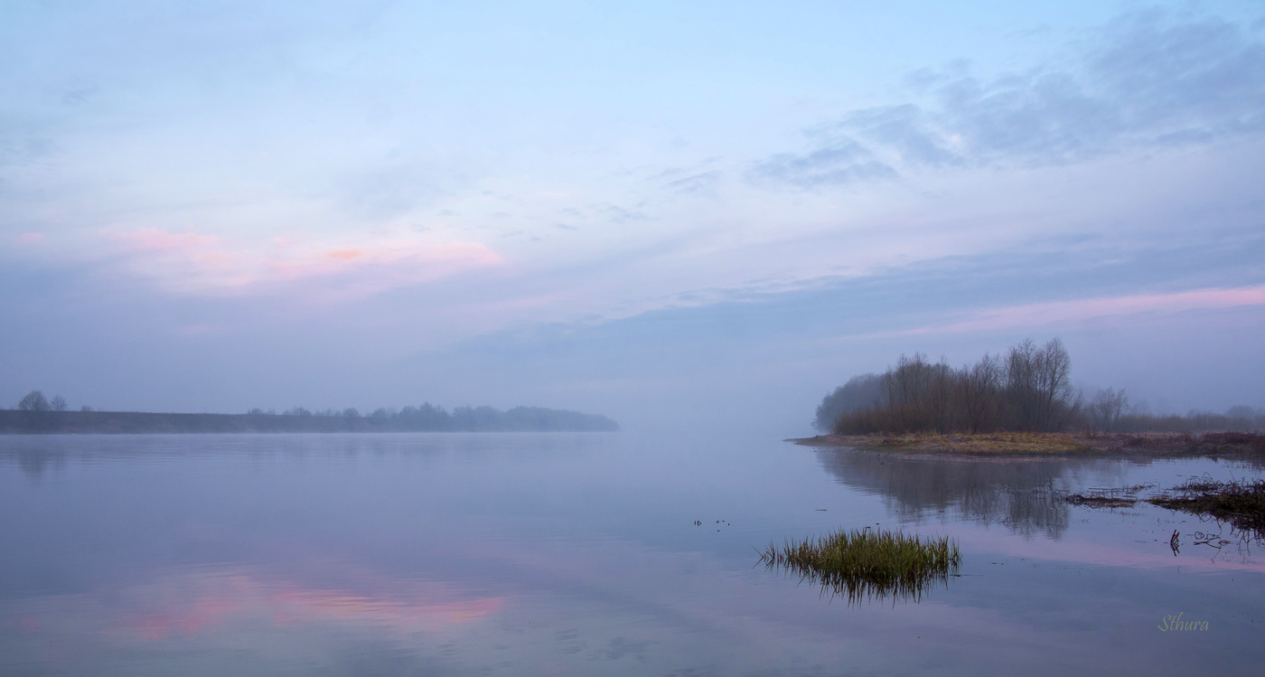 Туман на Оке.
