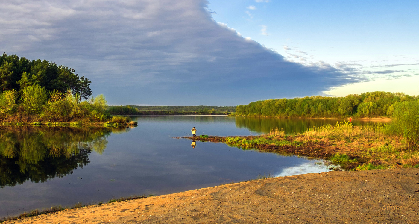 Туча приближается.