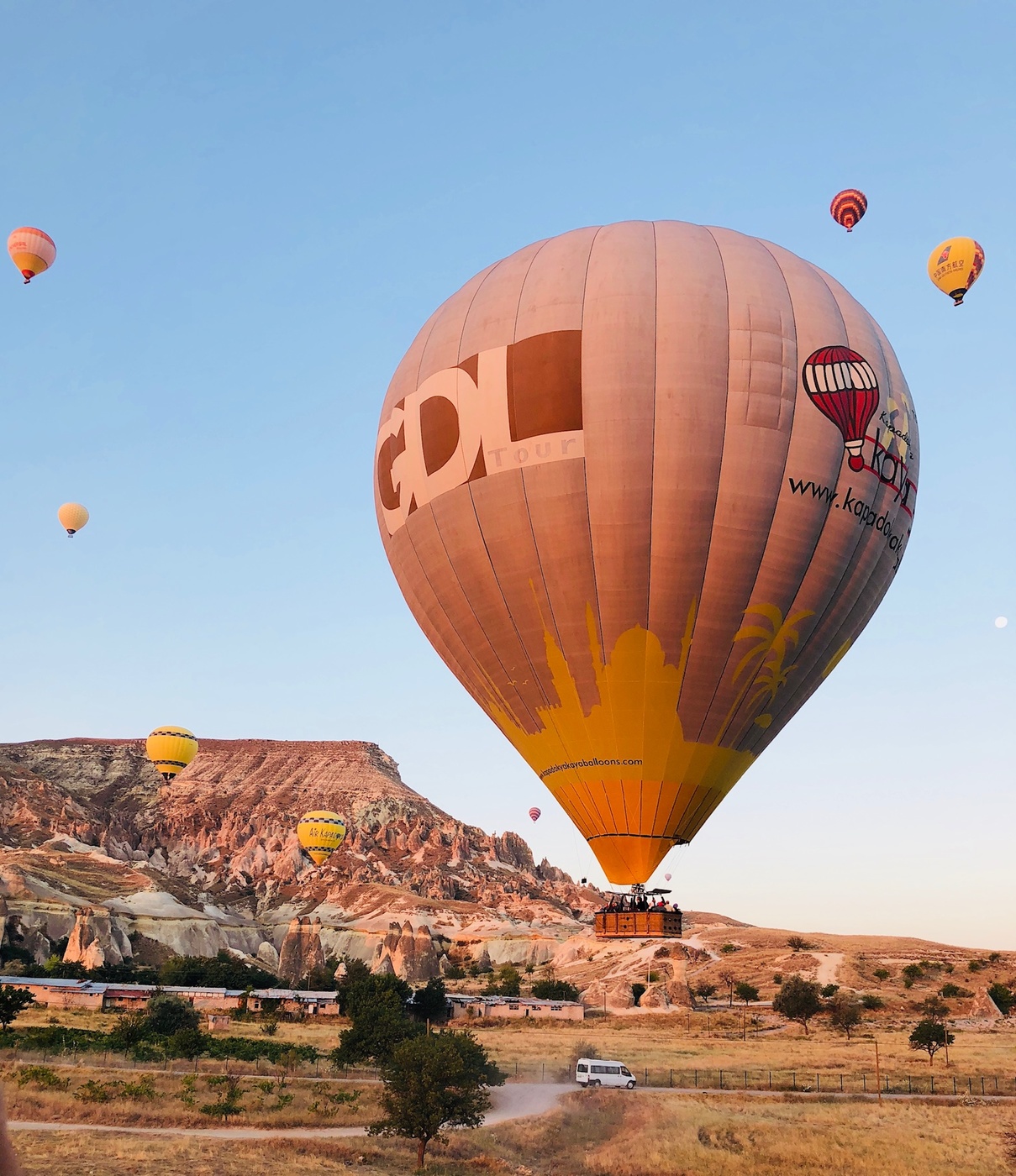 Воспоминания о полёте на воздушном шаре…