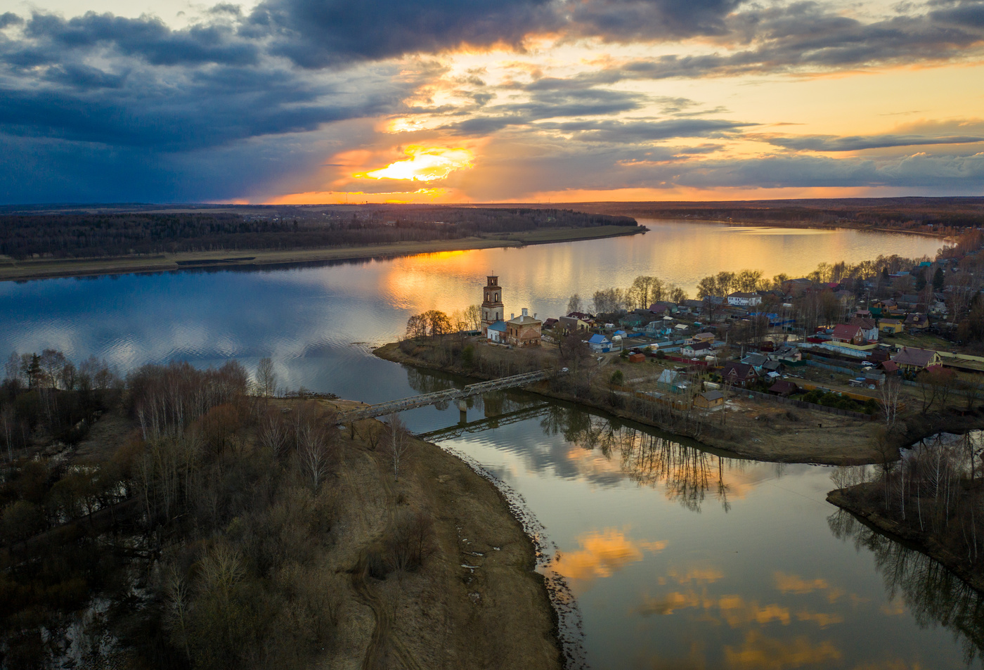 Апрельский закат