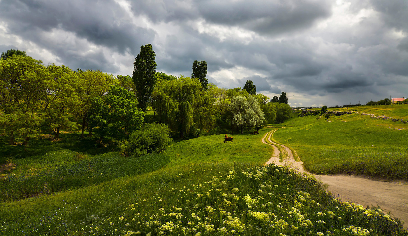 Простенький пейзаж